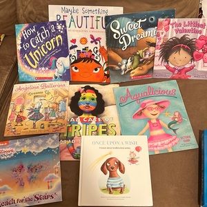 9 Books bundle for little girls (2-7 year)